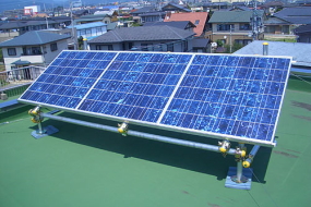 だいこん村太陽光発電新実験装置（ 3.0 kw ）写真